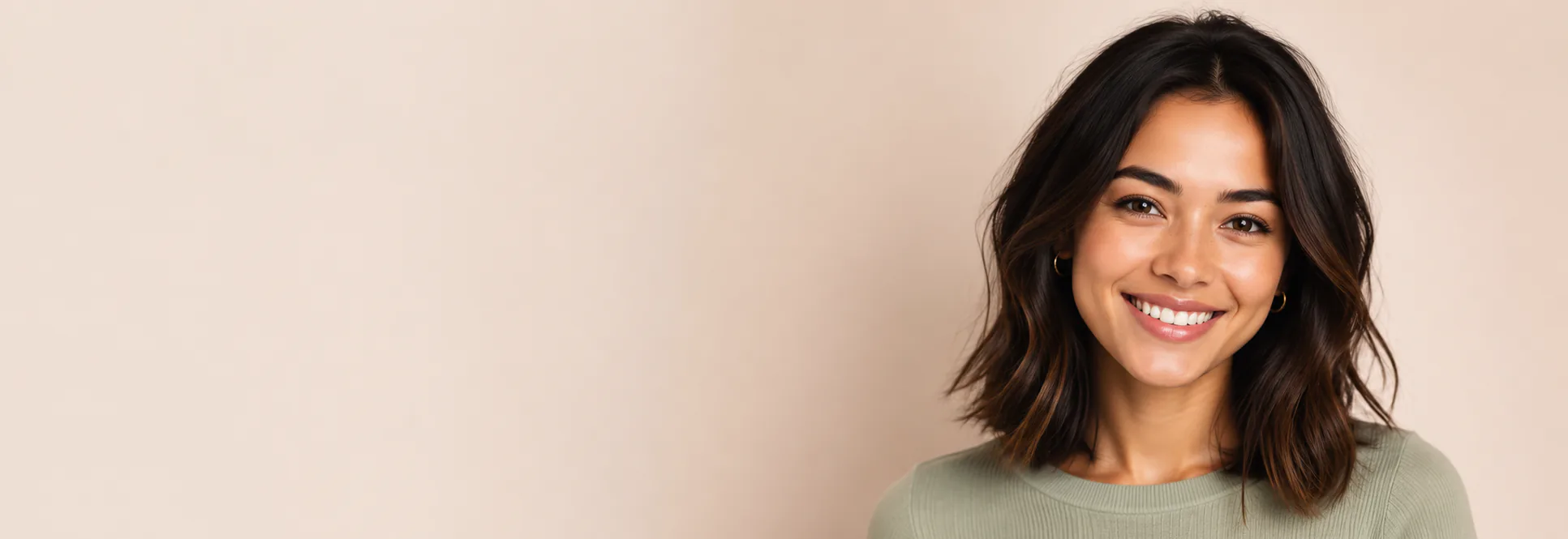 Young woman smiling — CEREC 3D at PermaSmile! in Ottawa