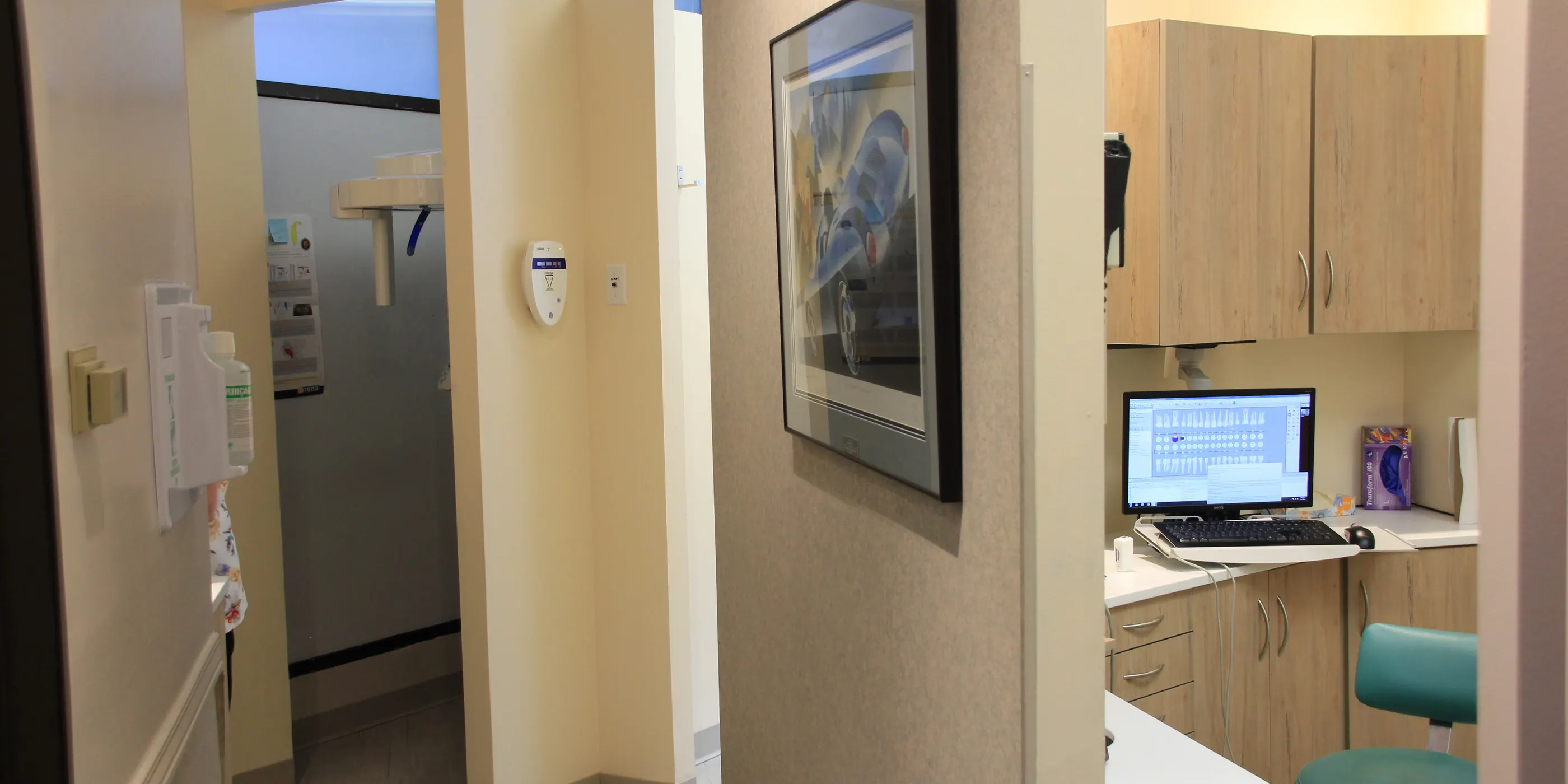 A treatment room at PermaSmile! in downtown Ottawa